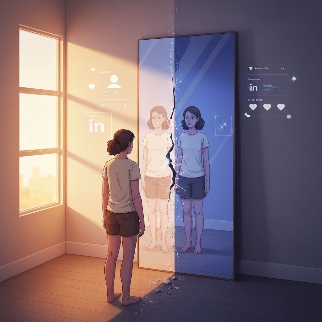 Faster Than We Can Become: The Gap Between Who AI Says We Are and Who We Actually Are